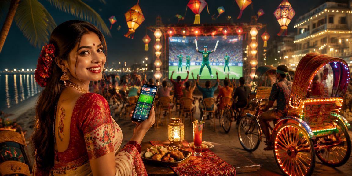 ঢাকার পহেলা বৈশাখে ক্রিকেট বাজির দৃশ্য